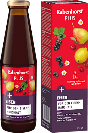 Direktsaft Eisen Plus Rabenhorst
