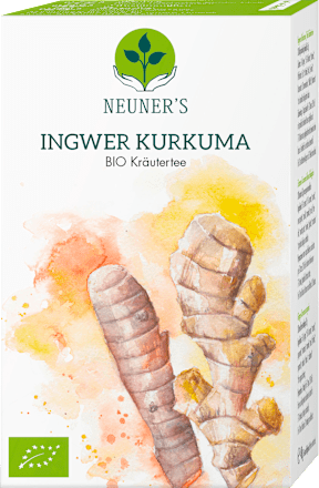 Kräutertee Bio Ingwer und Kurkuma NEUNER'S