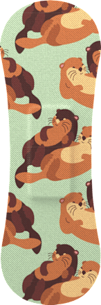 Pflaster Kids Sensitive Cute Animals Wild Stripes