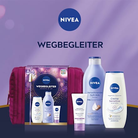 Geschenkset Wegbegleiter + Kosmetiktasche 4tlg NIVEA
