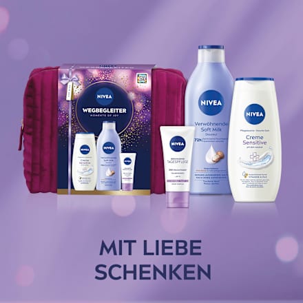 Geschenkset Wegbegleiter + Kosmetiktasche 4tlg NIVEA