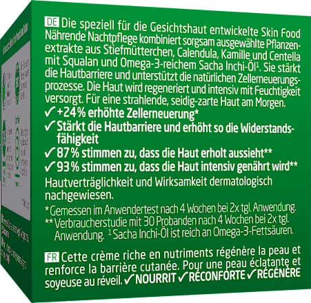 Nachtcreme Skin Food Regeneration & Stärkung WELEDA