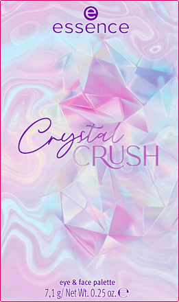 Crystal CRUSH paletka oči a tvář essence