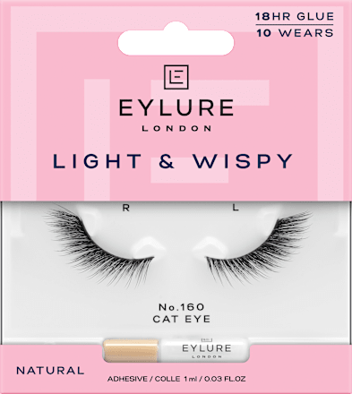 Künstliche Wimpern Light & Wispy Cat Eye 160 (1 Paar) Eylure