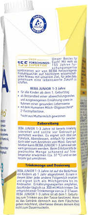 Milchgetränk, trinkfertig, Junior, ab 1 Jahr Nestlé BEBA