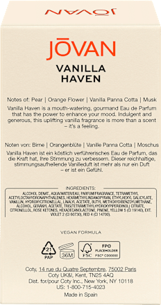 Vanilla Haven Eau de Parfum Jovan