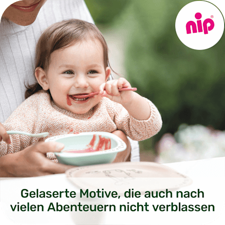 Trinkbecher lila/creme, ab 12. Monat, 250 ml Nip