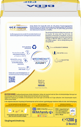 Anfangsmilch Pre von Geburt an Nestlé BEBA