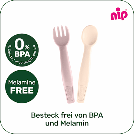 Esslernbesteck eat green grün 2tlg. Nip