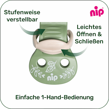 Schnullerband creme Nip