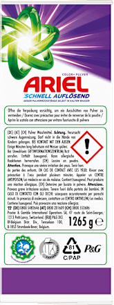Colorwaschmittel Pulver  ARIEL