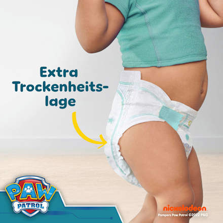 Windeln Baby Dry Gr.6 (13-18 kg) Limited Edition Paw Patrol, Monatsbox Pampers baby-dry