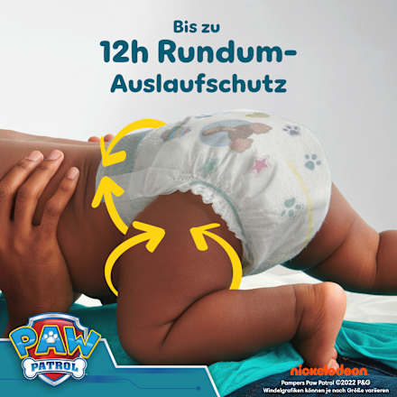 Windeln Baby Dry Gr.6 (13-18 kg) Limited Edition Paw Patrol, Monatsbox Pampers baby-dry