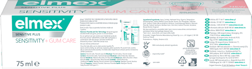 Pasta de dinti pentru dinti si gingii sensibile elmex