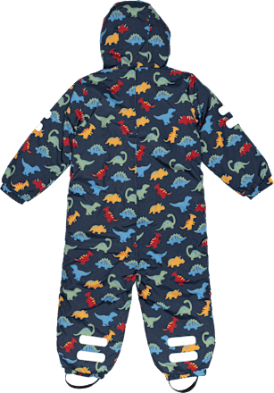 Schneeanzug mit Dino-Muster, blau, Gr. 86/92 Dimo