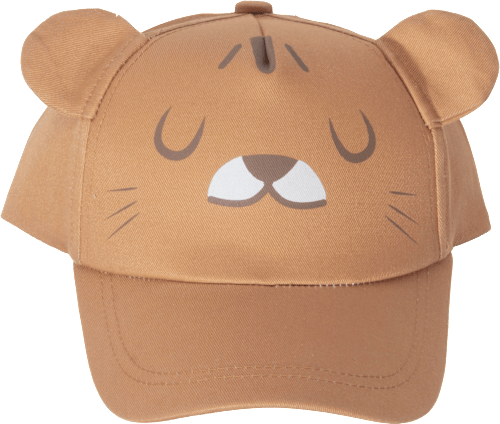 Kinderkappe Tiger gelb PURSET