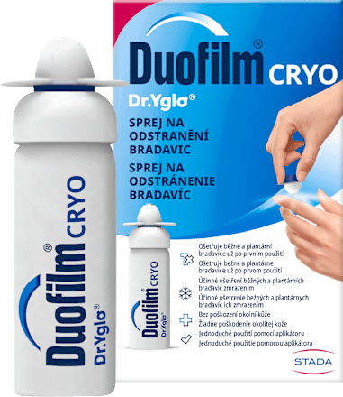 Cryo Dr. Yglo sprej na odstranění bradavic Duofilm