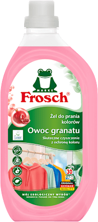 Żel do prania kolorów Owoc granatu Frosch