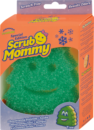 Abrazívna hubka Scrub Mommy Tree Scrub Daddy