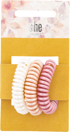 Spiralhaargummi-Set  s-he stylecollection
