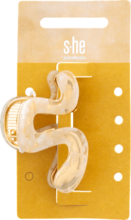 Haarklammer Acryl Pearl Finish s-he stylecollection