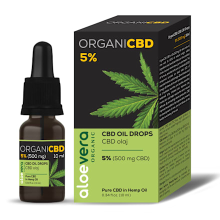 CBD olaj 5% aloevera ORGANIC