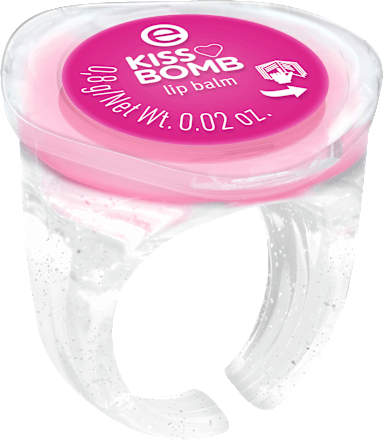 Lipgloss & Balm Shiny Kiss Bomb 01 Strawberry Sweetie essence