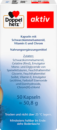 Kapseln Schwarzkümmelöl 1800 Doppelherz