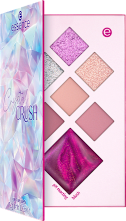 Lidschattenpalette Crystal Crush 01 Quartz Crush essence