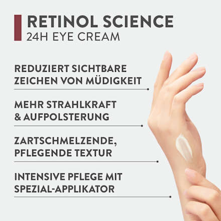 Augencreme Retinol Science judith williams COSMETICS