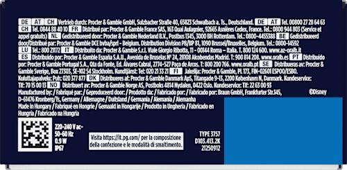 Elektrische Zahnbürste Vitality PRO Kinder Frozen, ab 3 Jahren Oral-B