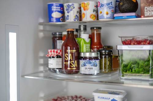 Küchenorganisation Drehteller, transparent (29x3,2 cm) rotho