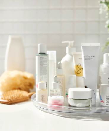 Küchenorganisation Drehteller, transparent (29x3,2 cm) rotho