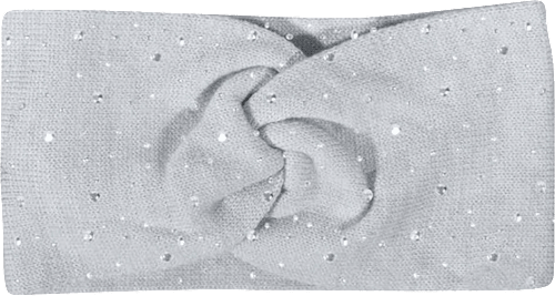 Traka s cirkonima - siva PURSET