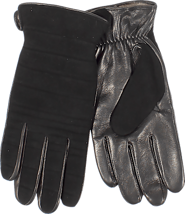 Kožne rukavice za muškarce, vel. M, 1 par - Black PURSET