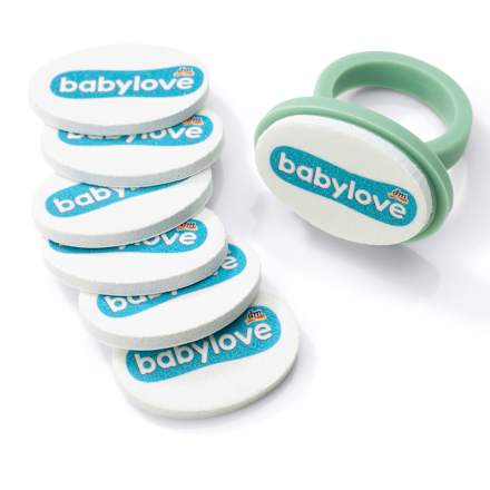 Комплект пръстен-пила за нокти за бебeта, 0+г babylove