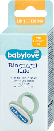 Комплект пръстен-пила за нокти за бебeта, 0+г babylove