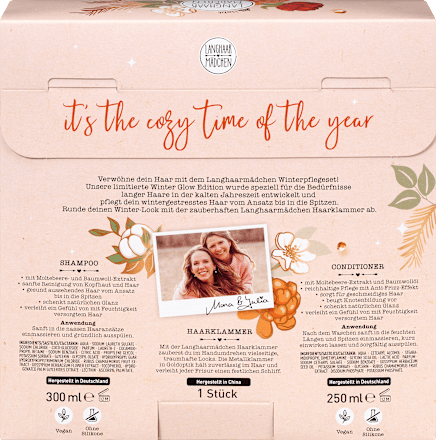 dárková sada Winter Langhaarmädchen