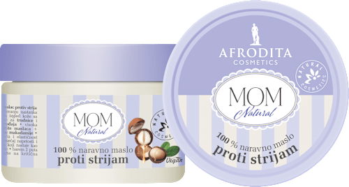 100% naravno maslo proti strijam MOM Natural AFRODITA