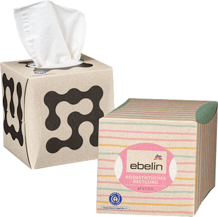 kosmetické ubrousky 3vrstvé v boxu ebelin