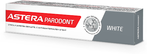 Паста за зъби White ASTERA PARODONT
