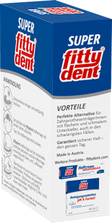 Hafteinlagen Wasserunlöslich fittydent