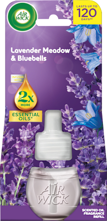 Essential Oils refill za električni osvježivač zraka - Lavender Meadow & Bluebells AIR WICK