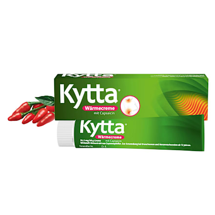 Kytta Wärmecreme mit Capsaicin 26,5 mg/50 g Creme Kytta
