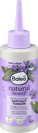 Tonico rinfrescante per il cuoio capelluto natural beauty Balea