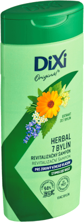Revitalizačný šampón na vlasy Herbal 7 bylín DiXi
