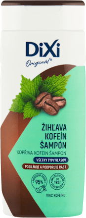 Šampón na vlasy žihľava a kofeín DiXi