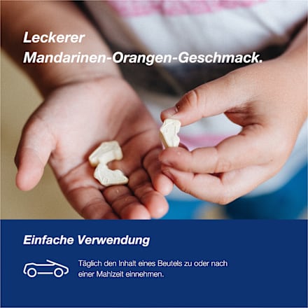 Orthomol Junior C plus Kautabletten Mandarine/Orange 30 St orthomol