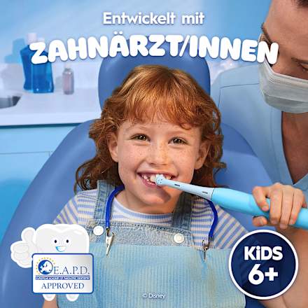 Aufsteckbürsten iO Sanfte Reinigung Kinder Stitch, ab 6 Jahren Oral-B