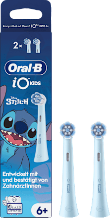 Aufsteckbürsten iO Sanfte Reinigung Kinder Stitch, ab 6 Jahren Oral-B